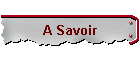 A Savoir