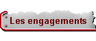 Les engagements